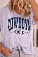 Load image into Gallery viewer, Cowboys DC Slouchy V Neck Tee