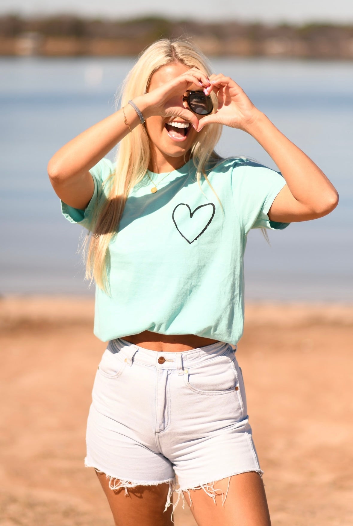 **ON SALE** RTS Dear Person Tee- Chalky Mint