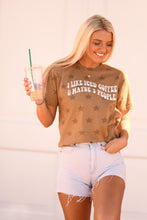 Load image into Gallery viewer, I Like Iced Coffee &amp; Maybe 3 People Star Tee