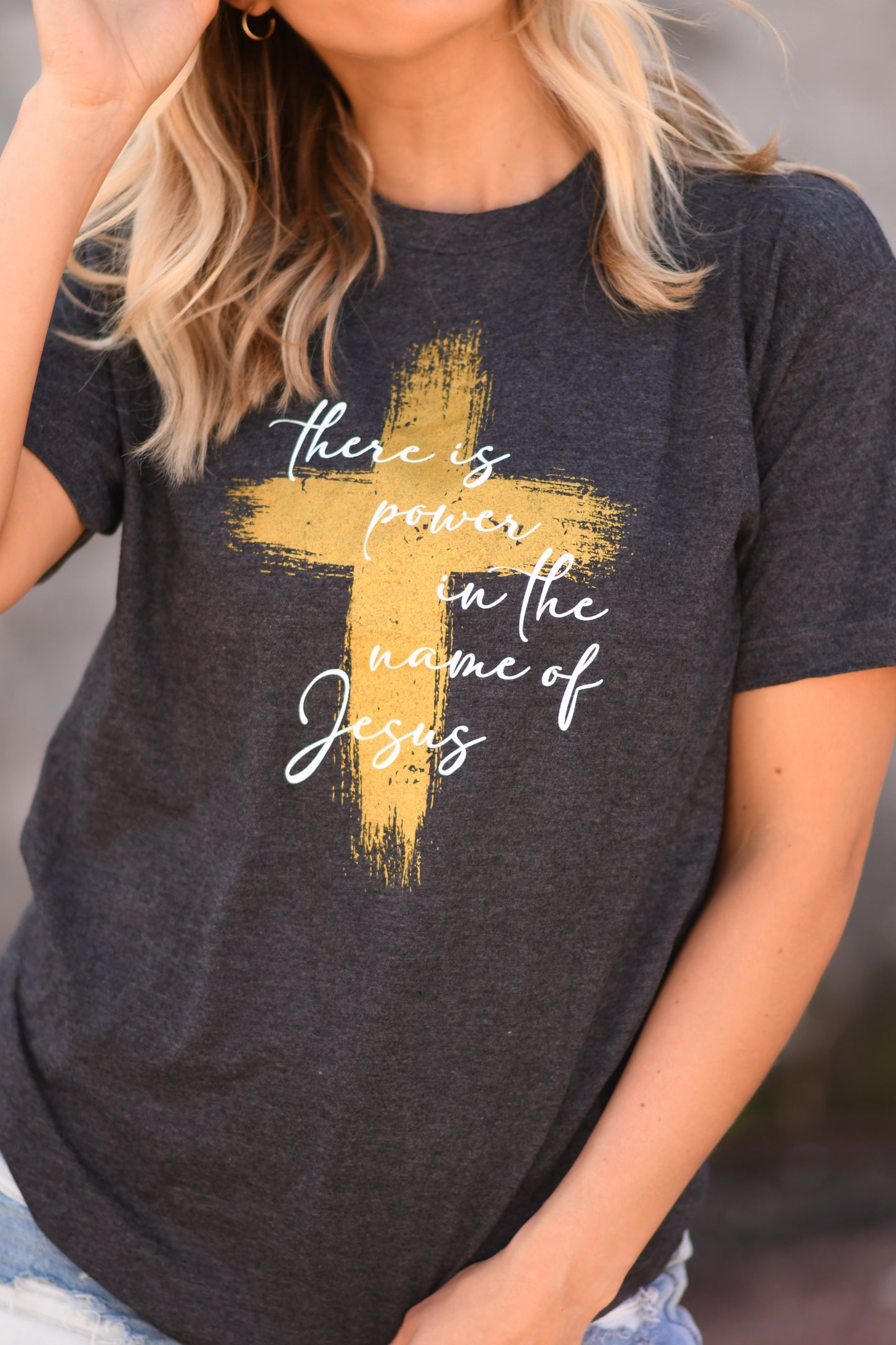 RTS There Is Power In The Name Of Jesus Tee