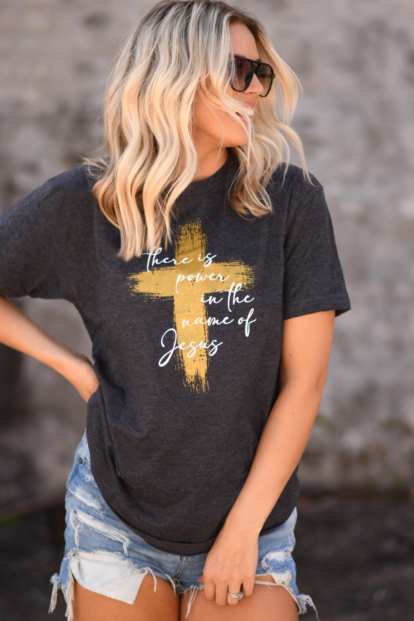 RTS There Is Power In The Name Of Jesus Tee
