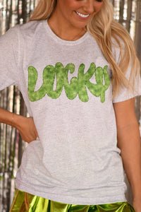 Lucky Disco Letters Tee