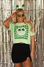 Load image into Gallery viewer, RTS Shamrock Smiley Tee