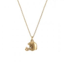 Envy Stylz Boutique Women - Accessories - Earrings Gold Football Necklace