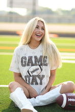 Load image into Gallery viewer, Game Day Leopard Football Tee
