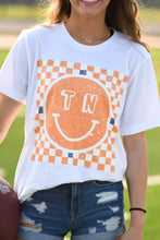 Load image into Gallery viewer, TN Checkered Smiley Tee