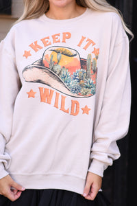 Keep It Wild Tee/Sweatshirt