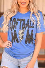 Load image into Gallery viewer, Softball Mom PICK YOUR COLOR Tee